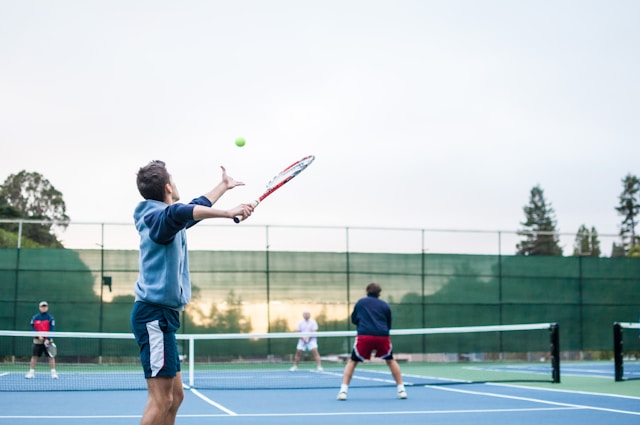Plummer Park tennis courts